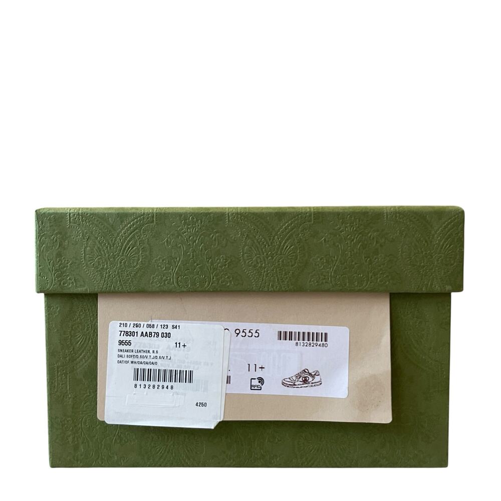 Gucci Men's Mac80 GG Low Top Sneaker Taupe & Off White 778301 Size 11.5 US 12 - Picture 11 of 16